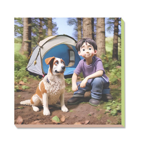 Bloc de notas de tipo cuadrado personalizado con adhesivo con dibujos animados o imagen de diseño - Product Image 6