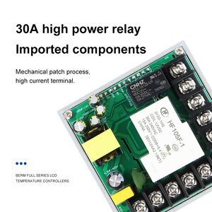 Controlador de temperatura LCD multifunción interruptor de controlador de temperatura de alta potencia termostato temporizador conteo WSJ700 - Product Image 4