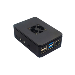 ABS <strong>Case</strong> <strong>Raspberry</strong> <strong>Pi</strong> 5 Heat Dissipation Development Board Kit with PWM Speed Fan Cooling - Product Image 1