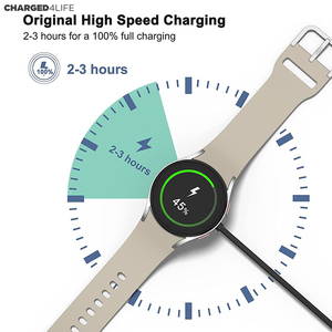 Cargador de reloj inalámbrico para SamsungGalaxy Smart Watch Cargador inalámbrico Magnético Inalámbrico de carga rápida Reloj inteligente Cable de carga
