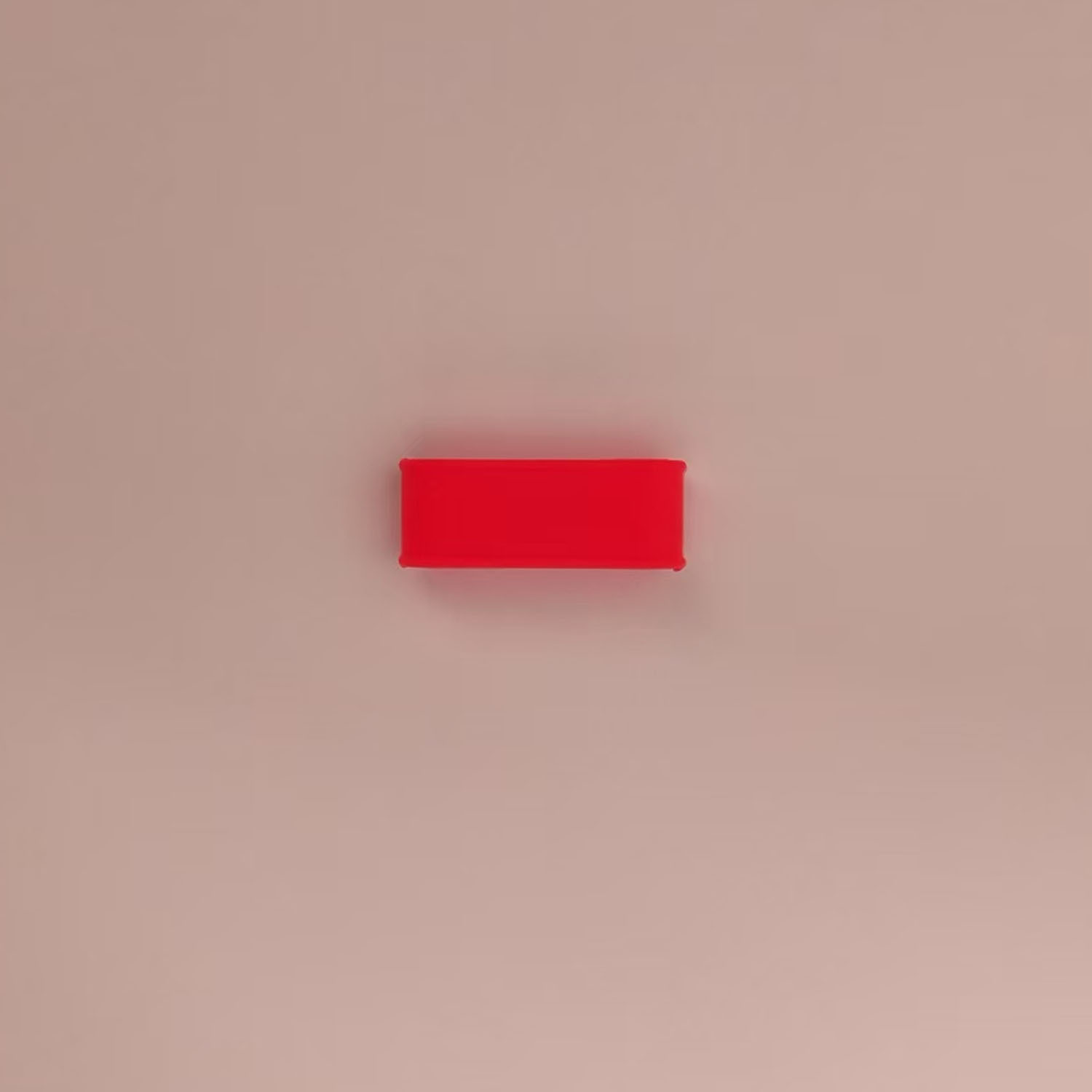 Superficie roja brillante