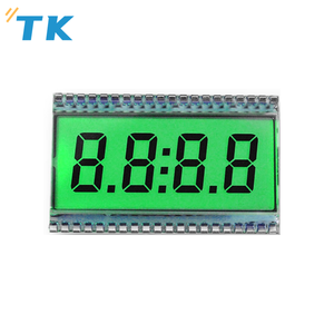 Hochwertige 7 Segment 4-stellige einfache kleine TN /HTN mit farbiger Hintergrund beleuchtung LCD-Display - Product Image 5