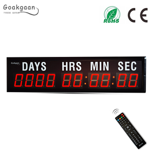 Goakgaan Brand 2.3 &quot;10-digit 999 Day Hour Minute Second <strong>Countdown</strong> Clock <strong>Timer</strong> Wall Led Clock Digital Led <strong>Display</strong> - Product Image 5