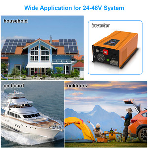 逆变器12V 24V 48V 220纯正弦波1Kw 2Kw 3Kw 4Kw <span class=keywords><strong>5Kw</strong></span> 6Kw环形离网太阳能逆变器 - Product Image 4