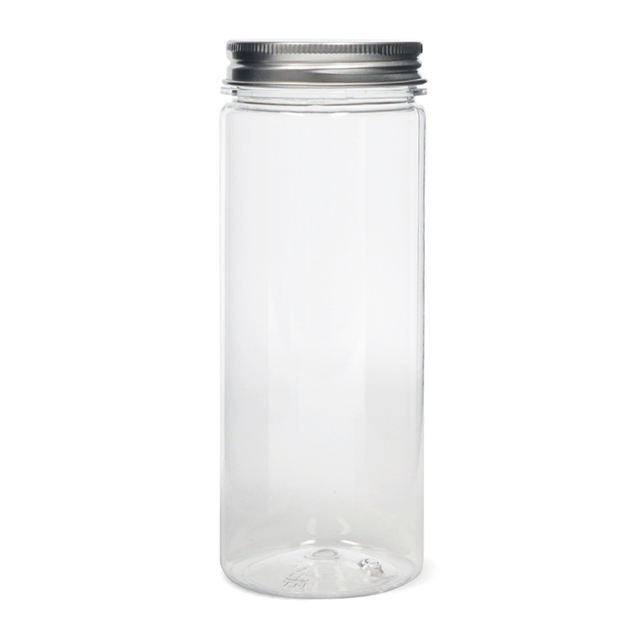 Transparent & Silver Perforated Cap