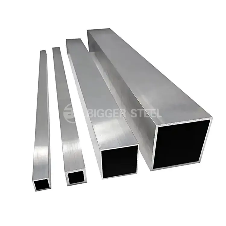 Aleación de aluminio 6063/6061/6181/6082 Tubo rectangular Cuadrado de aluminio/Tubo redondo/Tubo