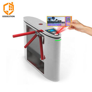 Eissolution Movement Function Smart Rfid Card Reader Tripod Turnstile Gate With <strong>Digital</strong> Fingerprint of <strong>Access</strong> <strong>Control</strong> Fixed Arm - Product Image 1