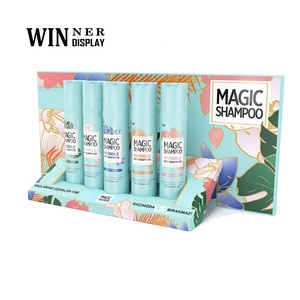 Phong cách hiện đại bán buôn thương hiệu cửa hàng Acrylic truy cập đứng vẻ đẹp tủ mỹ phẩm hiển thị giá nhựa sặc sỡ mỹ phẩm - Product Image 2