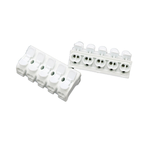 Bloque de terminales tipo empuje, terminales de prensa de resorte aprobados por el estándar de EE. UU., sin tornillos, bloque de terminales de enchufe - Product Image 3