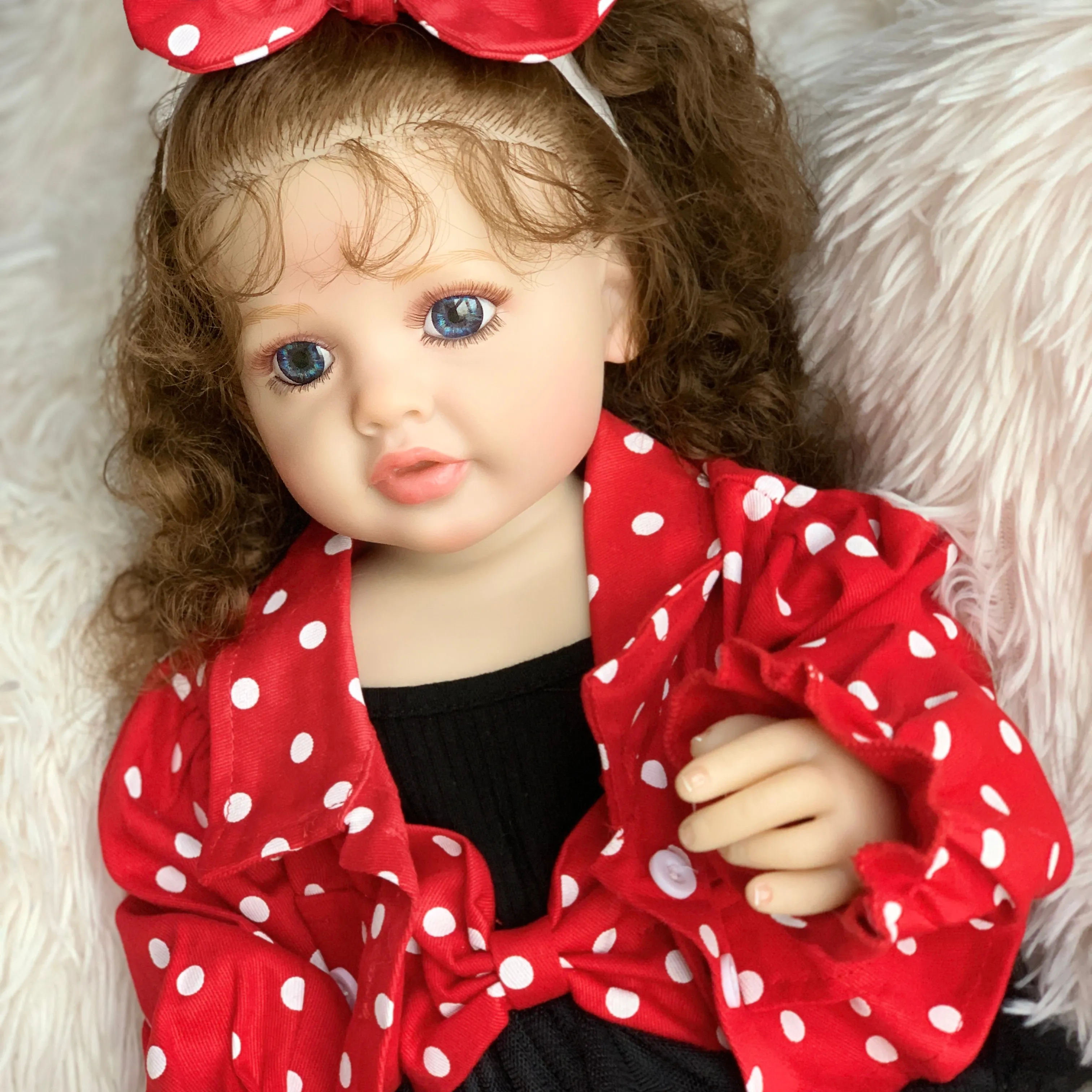 R & B Silicone Baby Doll Realista Reborn Kit Boy Cheap Babies Dolls Toddler Bebes De Silicona Real Wet Reborn Baby Dolls