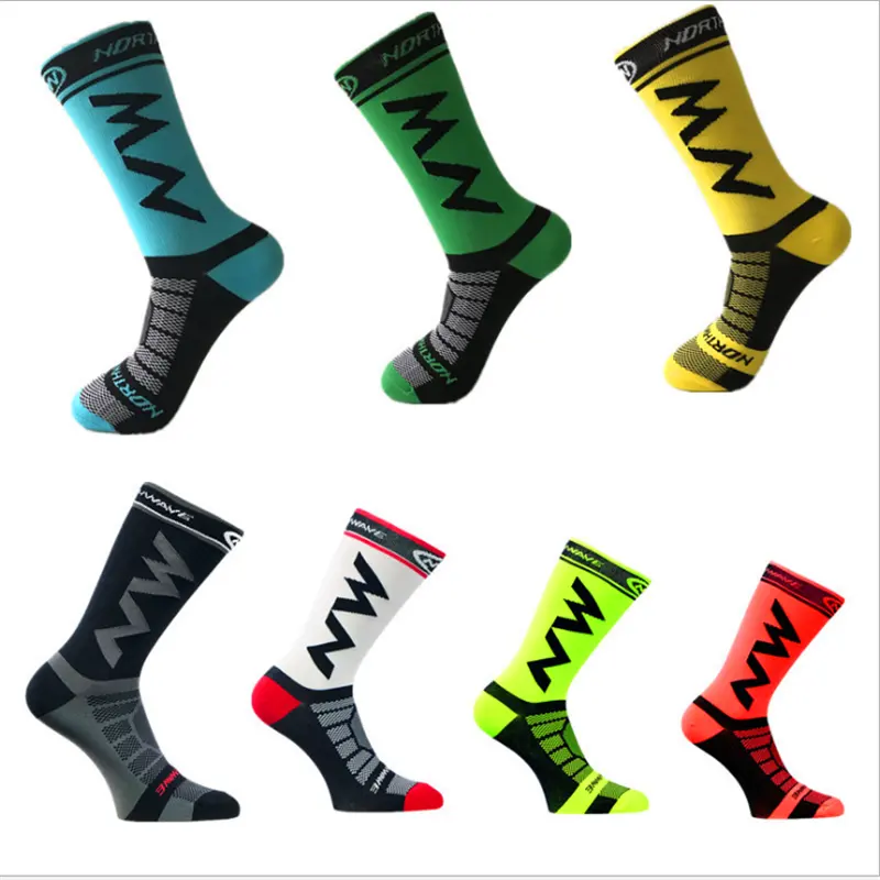wholesale oem custom coolmax cycling team socks sports compression bicycle socks