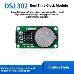 DS1302 Echtzeituhr modul mit elektronischen CR2032-Batteriemodulen und-Kits - Product Image 2