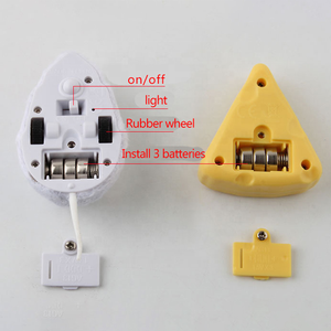 Kablosuz uzaktan kumanda Mini fare kedi oyuncak, peynir kızılötesi uzaktan kumanda simüle kedi oyuncak ve korkutucu arkadaşlar oyuncaklar - Product Image 4