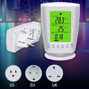 Wireless Smart Thermostat <strong>Programmable</strong> Remote Plug in Socket Heating Cooling Digital <strong>LCD</strong> <strong>Display</strong> Temperature Controller EU Plug - Product Image 3