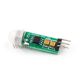 Sensor infrarrojo de cuerpo humano, piezas electrónicas, interruptor, mini Módulo de sensor de cuerpo humano, HC-SR505, sensor de movimiento - Product Image 4