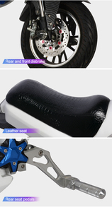 Yetişkin için isteğe bağlı lityum pil elektrikli motosiklet ile süper güç 2 tekerlek daha hızlı - Product Image 2