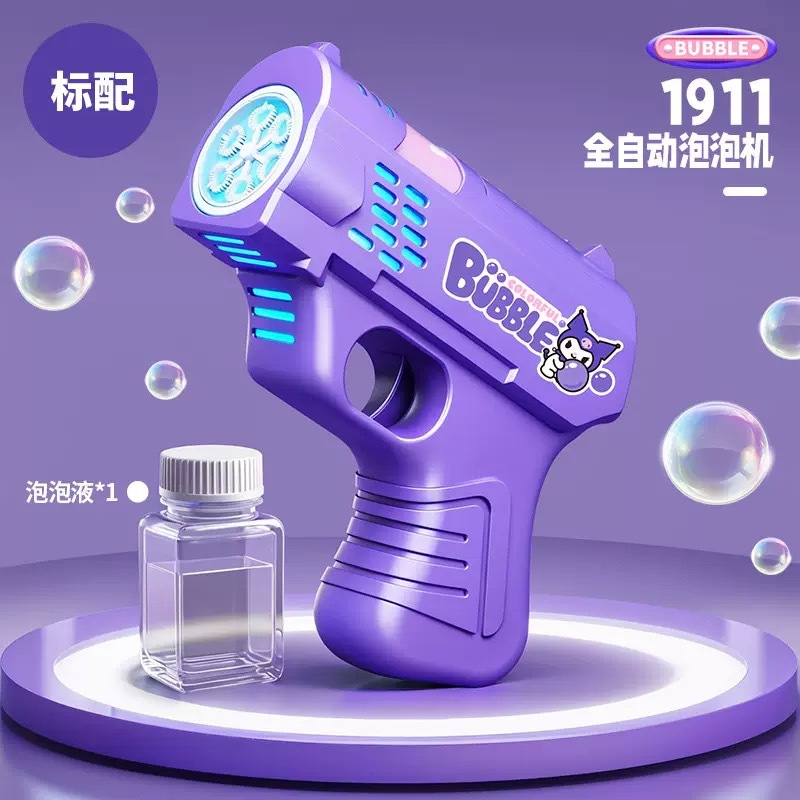 6 hole bubble gun-purple box