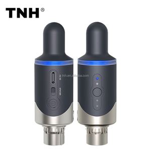 Dinamik mikrofon gitar alıcı iletim adaptörü için WXLR-U801 profesyonel kablosuz XLR verici ve alıcı - Product Image 1