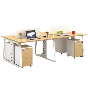 Modern Desk Small <strong>Computer</strong> l Shape Office Desk Cubicle Staff Workstation Table Design Work Desk - Product Image 5