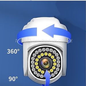Neues Netzwerk kamerasystem Outdoor Wasserdicht 5MP Poe 360 ° Mobile Fernbedienung per Telefon und Computer CCTV IP 4 Camera Kit - Product Image 3