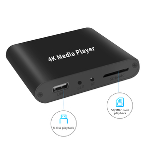 Reproductor Multimedia Full Hd para Tv, decodificador con función de reinicio de bucle de pago automático, 4K, 60fps, para videojuegos - Product Image 1