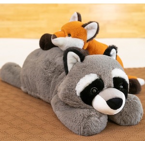 בפלאש ממולא עצלן/corcodile /<span class=keywords><strong>racoon</strong></span>/שועל צעצוע עם חמוד פנים