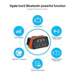 100% オリジナルVgate Icar2 Wifi OBD2診断ツールELM327OBD2スキャナーミニELM327 icar 2 WiFi for Android/IOS/PCコードリーダー - Product Image 3