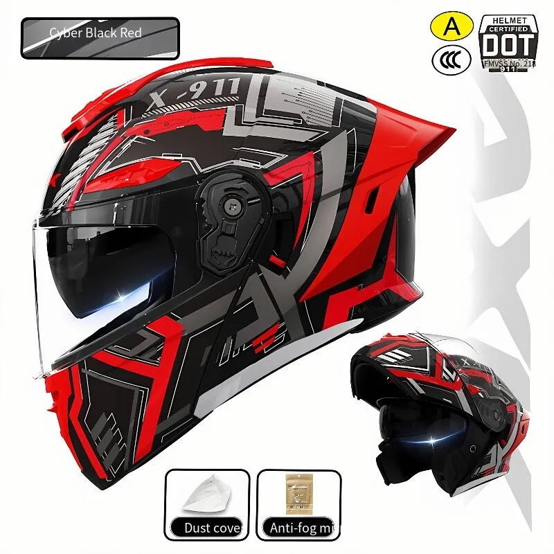 Cyber black and red