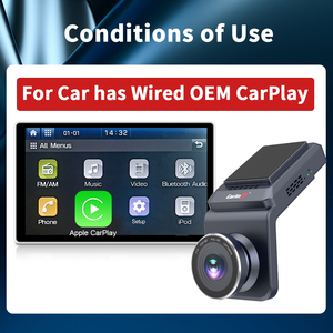 Carlinkit-Grabadora de cámara para salpicadero de coche, interfaz Usb, gran angular de 148 grados, android, Carplay automático, caja IA - Product Image 2