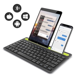 Più recente vendita a doppio canale wireless BT tastiera connessione universale per ufficio Multi-dispositivo tastiere per telefoni cellulari - Product Image 3