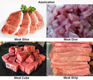 Ngành công nghiệp Heavy Duty thương mại thép không gỉ thịt tự động cắt Dicer đông lạnh tươi thịt thịt <span class=keywords><strong>Slicer</strong></span> máy - Product Image 6