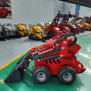 Бесплатная доставка, Рабочий вес, мини-колесо/гусеничный погрузчик с лесным мульчером, газонокосилка - Product Image 6