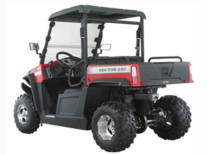 HISUNクワッド250cc/500ccガスエンジン駆動自動4X4UTVバギーオフロードサイド信頼性の高いサイド電気Aodes - Product Image 5