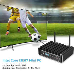 Intel Core I3 I5I7プロセッサー産業用ミニPC産業用コンピューター8GbDdr3 128 GbSsdデュアルコア産業用ミニPC