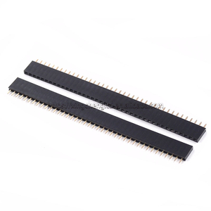 40 Pin 1x40 2x40 Single Double Row Stecker Buchse 2.54 Break able Pin Header Connector Strip für Arduino - Product Image 1