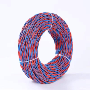 Renk ve uzunluk özelleştirme bükümlü çift esnek 300v RVS 2 çekirdek 0.5 0.75 1 1.5 2.5 Mm Pvc yalıtımlı bakır elektrik teli kablo - Product Image 5