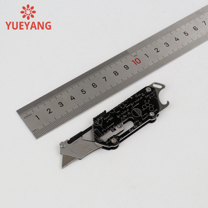 Yueyang Sk5 Lưỡi Gấp Pocket Dao Dễ Dàng Mang Theo Ngoài Trời Tiện Ích Công Cụ Push Button Phong Cách Cho Mở Chai Mini Cutter Lớp Tự Làm - Product Image 6