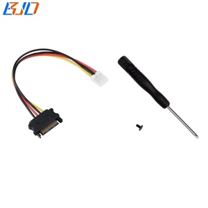 <strong>PCI</strong> Express <strong>PCI</strong>-E 4X Slot to NGFF M.2 M-Key NVME Interface Adapter Converter Card With SATA 15PIN Power Cable in Stock - Product Image 3
