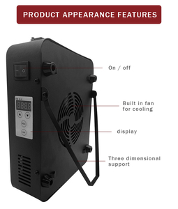 Ev masaüstü tüm vücut kırmızı ışık tedavisi paneli küçük PDT makinesi bağlantı tipi 660 850nm kırmızı yakın kızılötesi ışık - Product Image 4