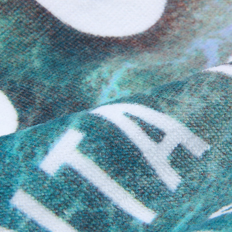 Fancy design custom printed 100% cotton sand free beach towels