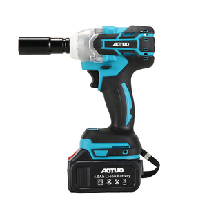 Ban đầu động cơ không chổi than 21V cầm tay mô-men xoắn cờ lê tác động không dây cờ lê điện cờ lê Súng với pin - Product Image 5