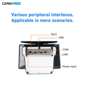 Nuovo <span class=keywords><strong>Android</strong></span> POS ottimo prezzo 15.6 pollici <span class=keywords><strong>Windows</strong></span> POS sistema terminale doppio schermo per ristoranti - Product Image 3