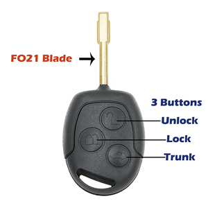 <strong>Ford</strong> Remote <strong>Key</strong> Fob Vehicle Entry Remote Connect <strong>Key</strong> for Focus Transit Mondeo Fiesta Replacement Shell and Cover for Entry - Product Image 3