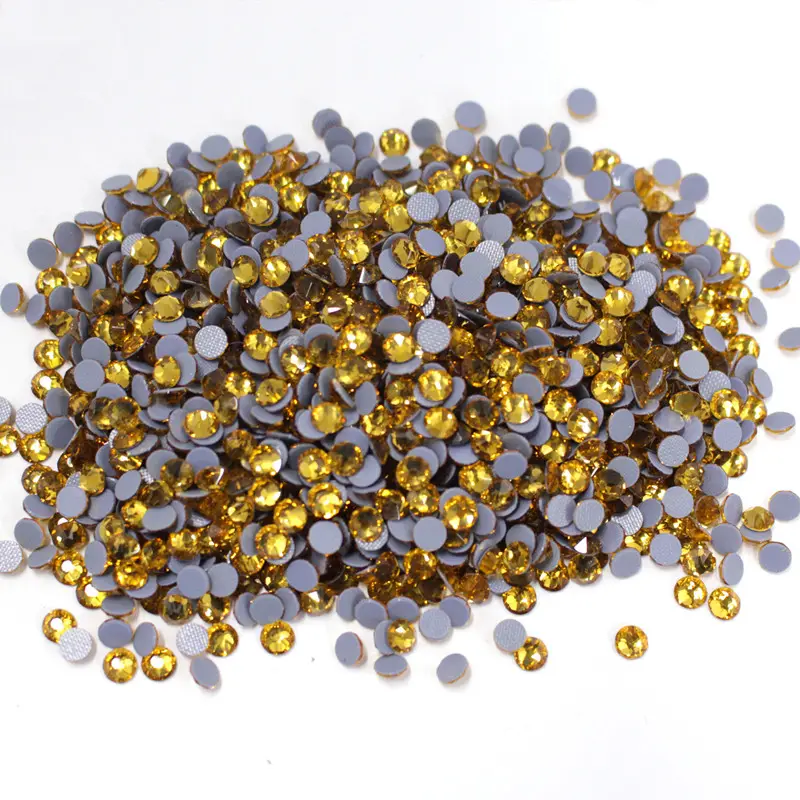 JC קריסטל שטוח בחזרה ss10 ab חם לתקן rhinestones , SS6 חם לתקן rhinestones בתפזורת lct עבור בגדים