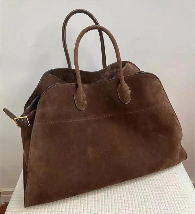 Borse a tracolla 2024 in pelle borsa da donna scamosciata borsa Tote Vintage Top con manico alla moda Retro borsa a tracolla