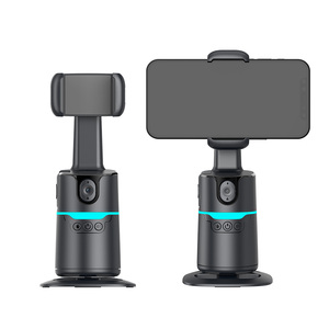 360 Rotation <strong>Following</strong> Table Mini 360 Rotation Gimbal Stabilizer AI Smart Auti-Face Tracking Gesture Control for Mobile Phones - Product Image 1