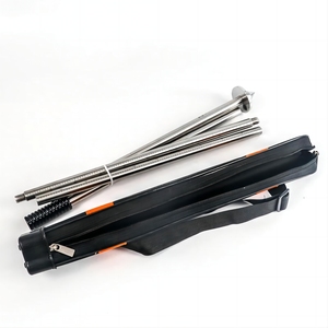 ประเภทแบตเตอรี่แบบพกพาแม่น้ําน้ําเร็วแม่เหล็กไฟฟ้า Flowmeter สําหรับความเร็วและระดับ - Product Image 4