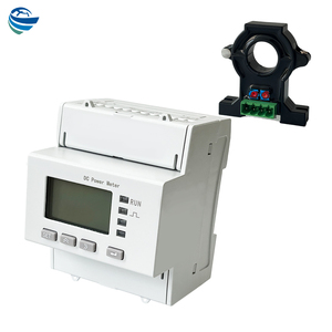 DinレールDCエネルギーメーターDCパワーRS485ホールセンサーによる通信電流入力0 ~ 5V 0 ~ 10V 0 ~ 20mA 4 ~ 20mAソーラーシステム用 - Product Image 1