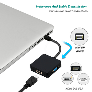 <strong>Mini</strong> <strong>DisplayPort</strong> to <strong>HDMI</strong> VGA DVI 4K Adapter, BENFEI 3-in-1 Gold-Plated <strong>Mini</strong> <strong>DisplayPort</strong>(DP) to <strong>HDMI</strong>/DVI/VGA Adapter - Product Image 6