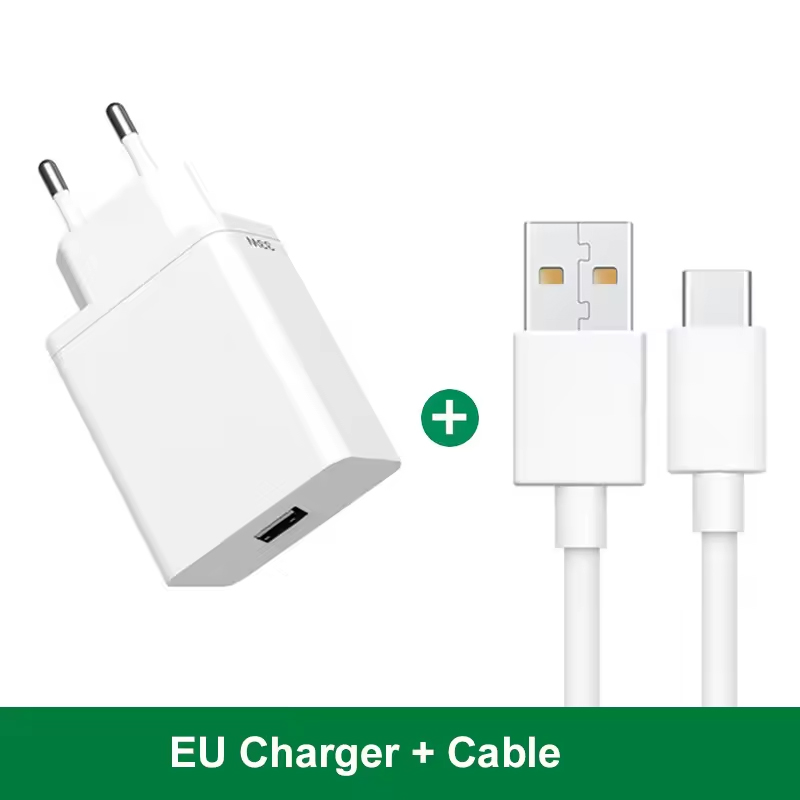 White EU 33W charger + 1m cable u-c